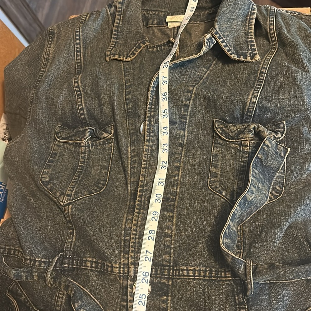 Long jean jacket🏷️ - Picture 9 of 9